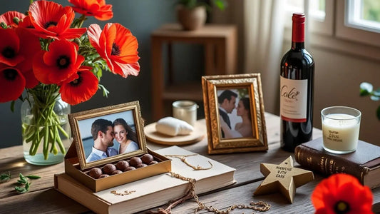 Découvrez nos 10 idées de cadeaux originales pour célébrer les noces de coquelicot. Que ce soit pour marquer une année de mariage ou pour faire plaisir à vos proches, trouvez l'inspiration parfaite pour témoigner de votre amour