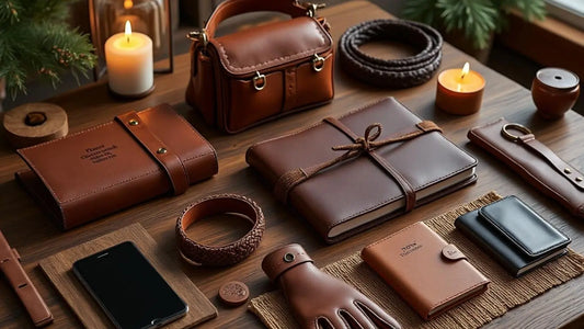 Découvrez 12 idées originales de cadeaux pour célébrer vos noces de cuir. Que ce soit pour un anniversaire de mariage ou une occasion spéciale, trouvez l'inspiration parfaite pour témoigner votre amour avec style et créativité.