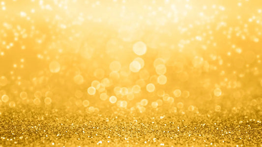Des paillettes dorées festives