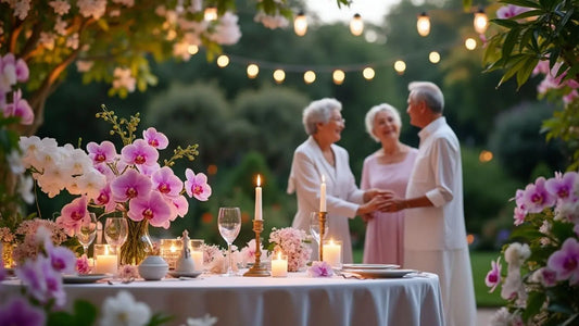 Célébrez 55 ans de mariage avec nos 10 textes inspirants pour féliciter un couple lors de leurs noces d’orchidée. Idéal pour exprimer vos vœux d’amour et d’admiration à l’occasion de cet anniversaire exceptionnel.