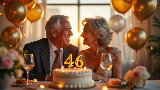 Découvrez des exemples touchants et originaux de textes pour souhaiter un joyeux 46e anniversaire de mariage. Inspirez-vous pour écrire un message sincère à l'occasion de vos noces et célébrer cet amour exceptionnel.