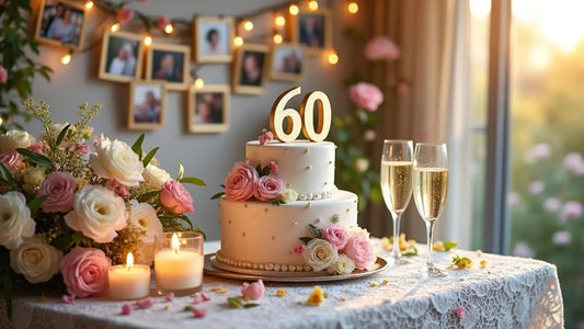 Découvrez une sélection de textes et messages inspirants pour féliciter un couple à l'occasion de leur 60ème anniversaire de mariage. Trouvez les mots parfaits pour célébrer cette belle histoire d'amour et exprimer vos vœux de bonheur.