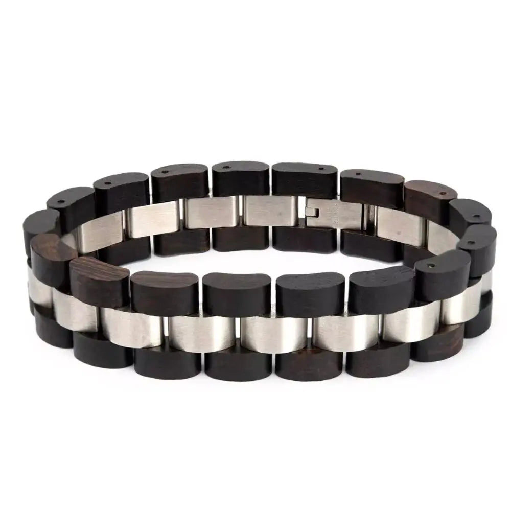 Bracelet en Bois - Pairie Ébène Boutique Charme Bois