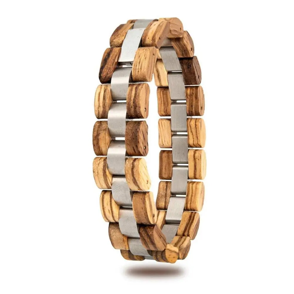 Bracelet en Bois - Pairie Zebrano Boutique Charme Bois