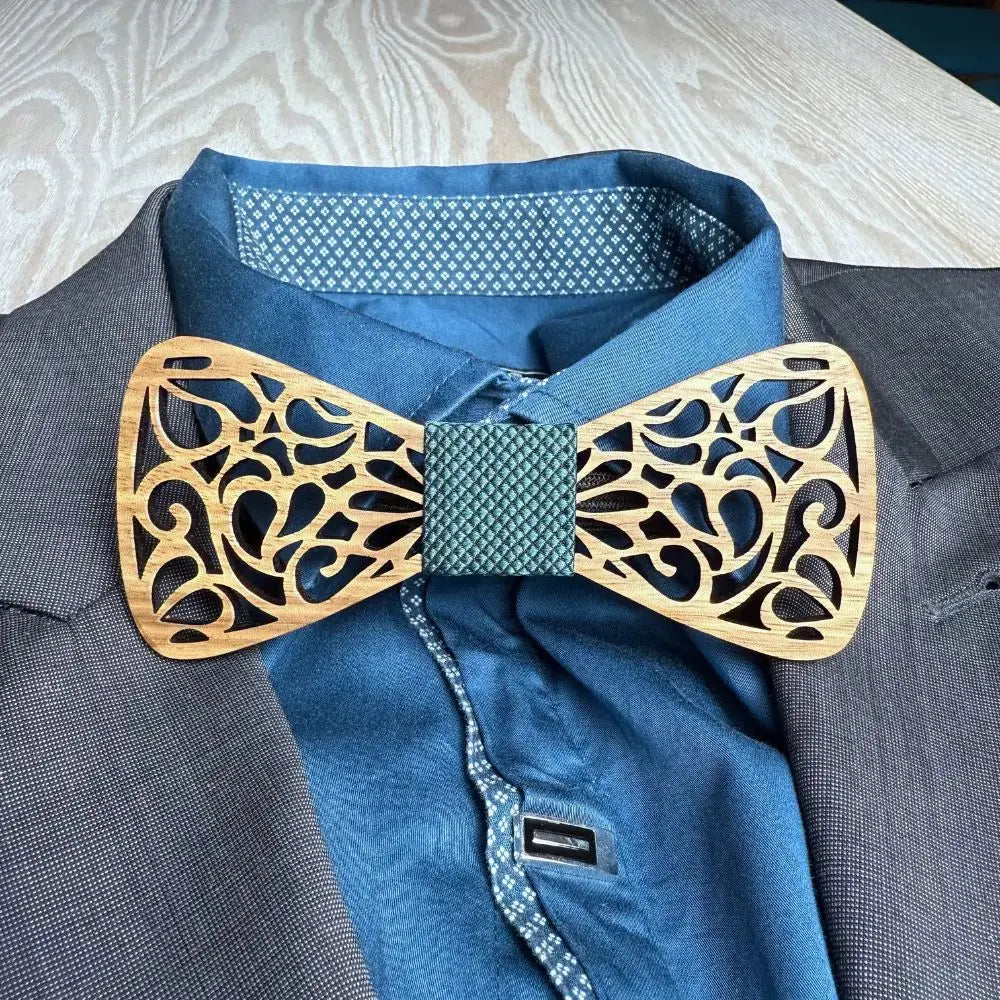Coffret Noeud Papillon Bois - Charme Boutique Charme Bois