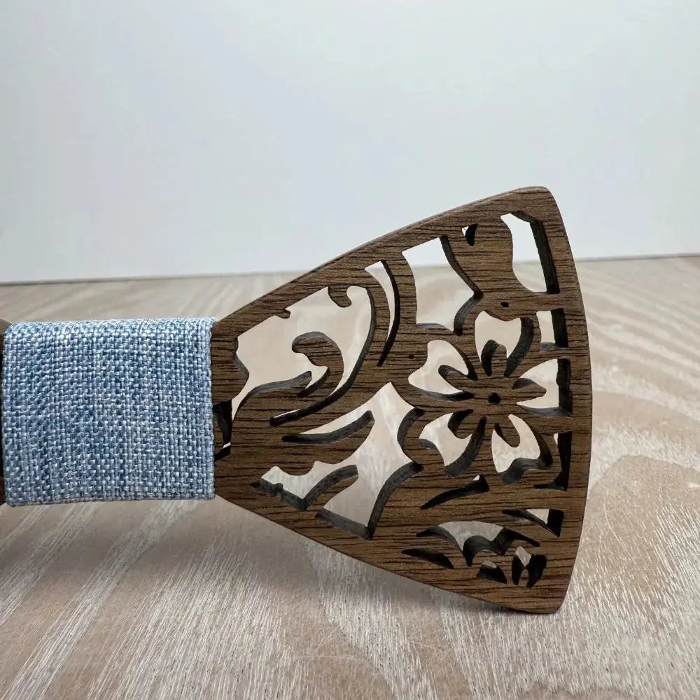 Coffret Noeud Papillon Bois - Éclat Sauvage Charme Bois