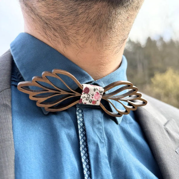 Coffret Noeud Papillon Bois - Épure Charme Bois