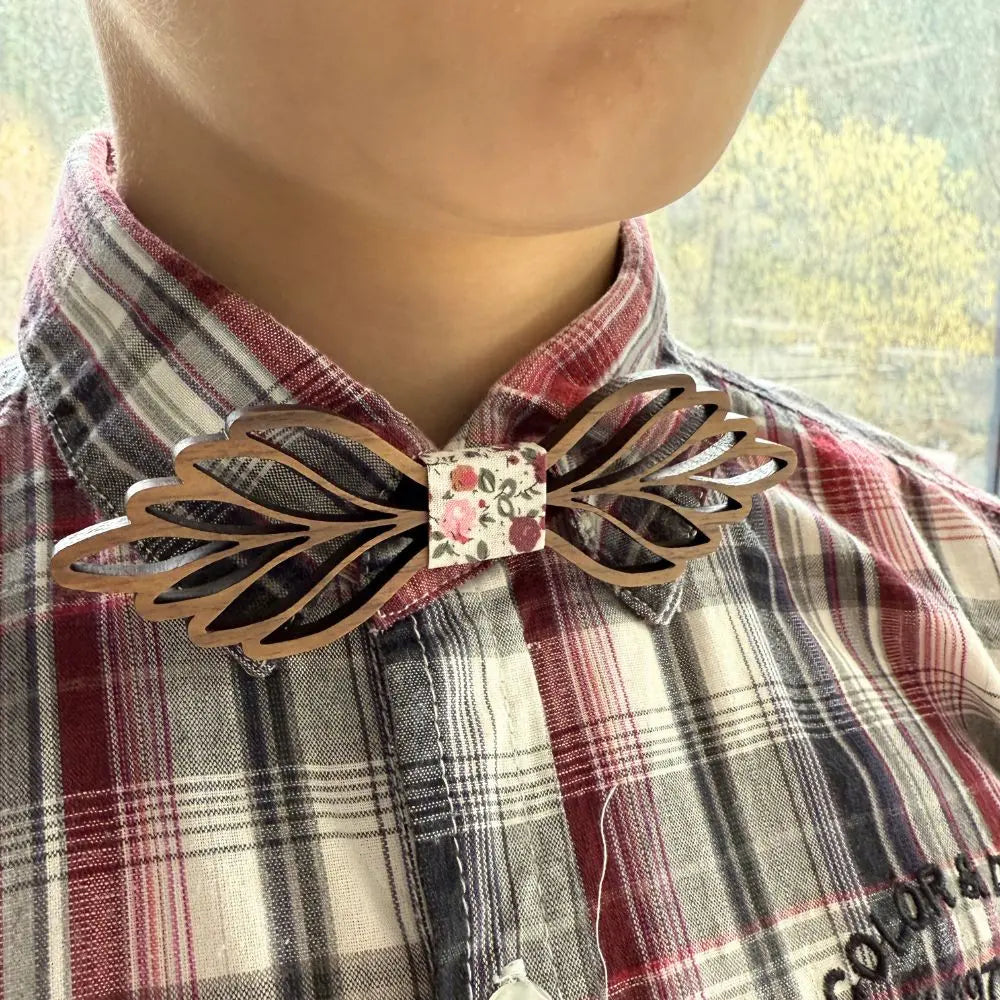 Coffret Noeud Papillon Bois - Épure Charme Bois