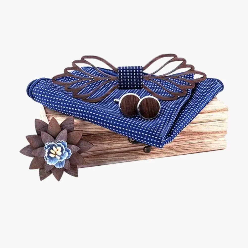 Coffret Noeud Papillon Bois - Épure Charme Bois