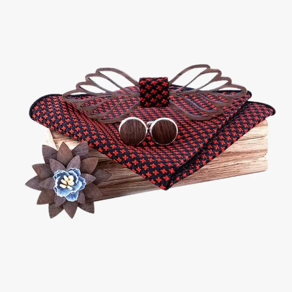 Coffret Noeud Papillon Bois - Épure Charme Bois