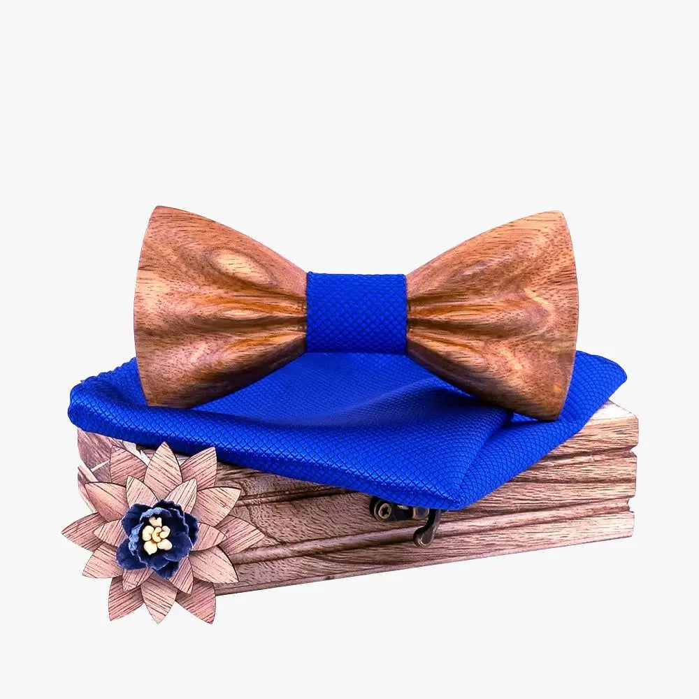 Coffret Noeud Papillon Bois - Libre Boutique Charme Bois