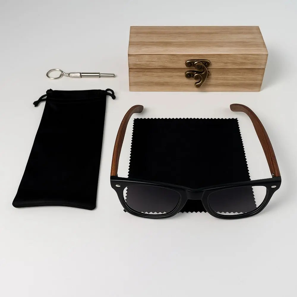 Lunette Anti-Lumière Bleue en Bois - Nomade Charme Bois