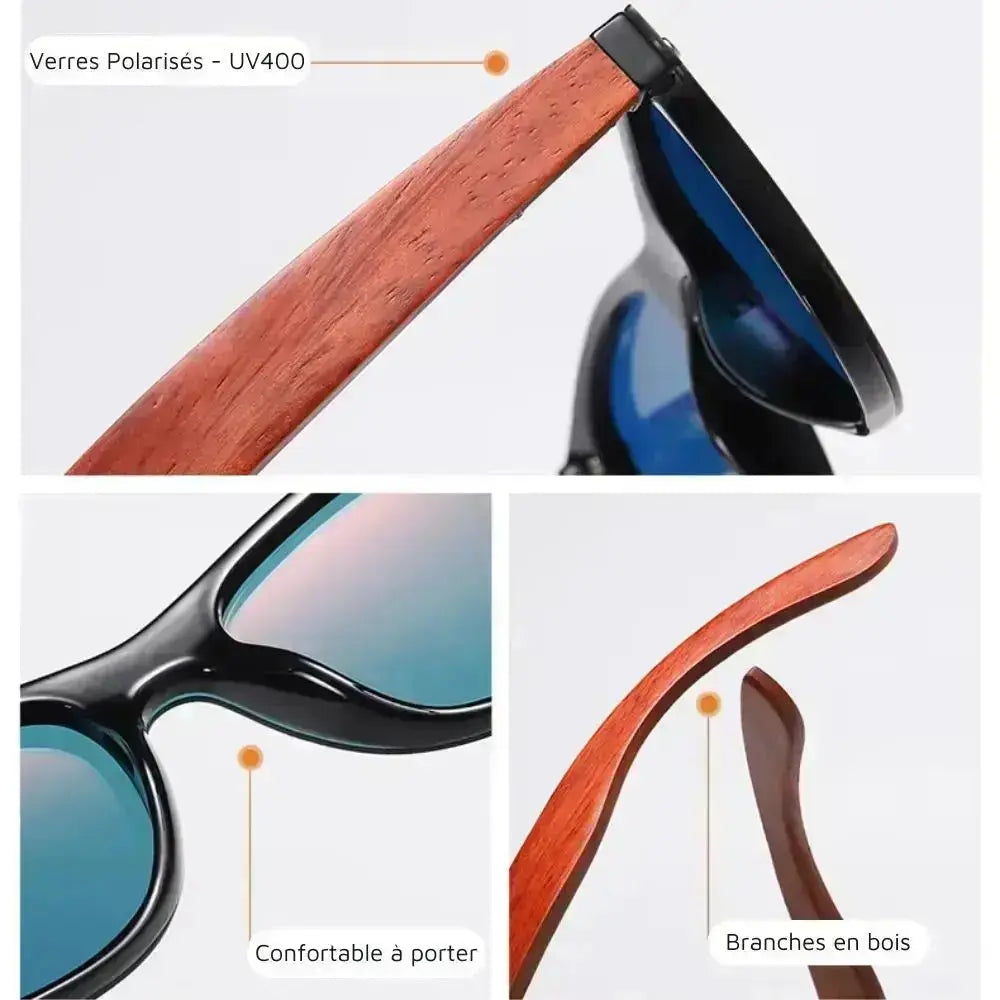 Lunette de Soleil en Bois - Périple Charme-bois