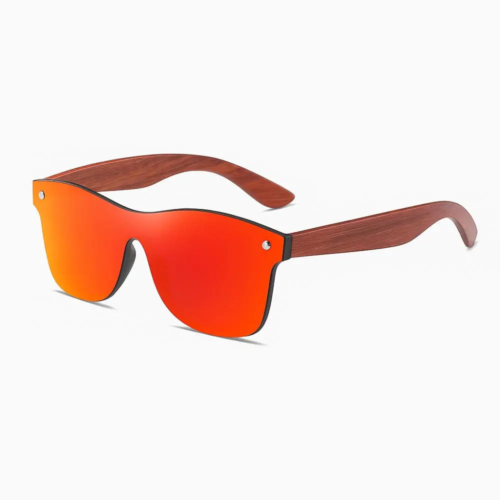 Lunette de Soleil en Bois UV400 - Évasion Charme-bois