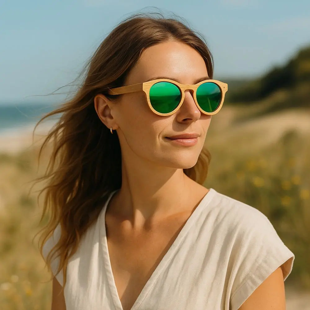 Lunette de Soleil en Bois UV400 - Safari Charme-bois