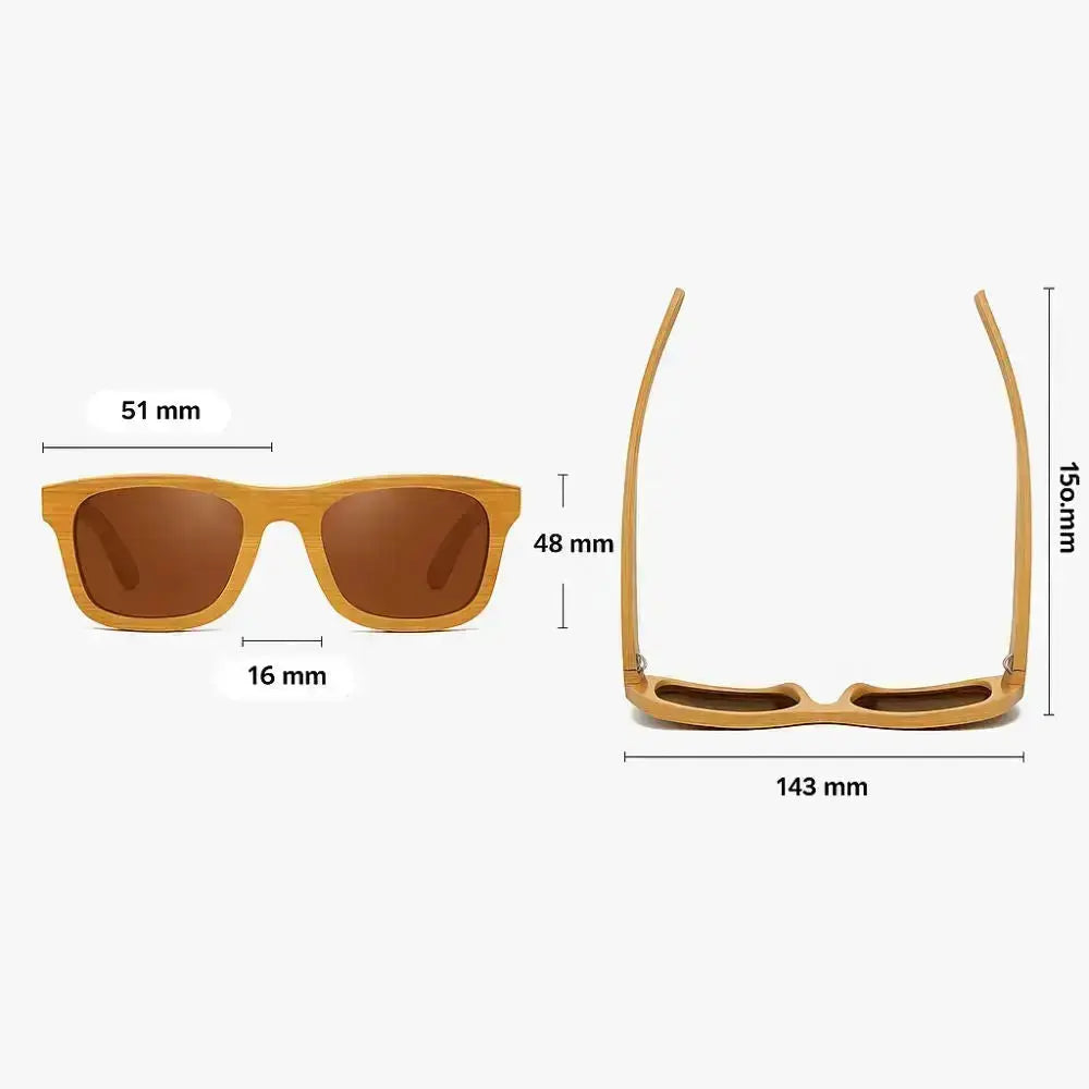 Lunette de Soleil en Bois - Traversée Charme-bois