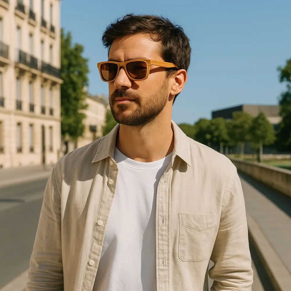 Lunette de Soleil en Bois - Croisière Charme-bois