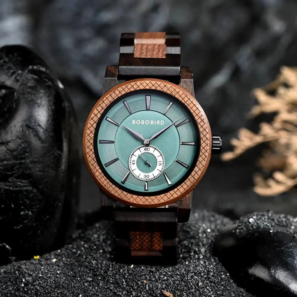 Montre en Bois - Corail Charme-bois