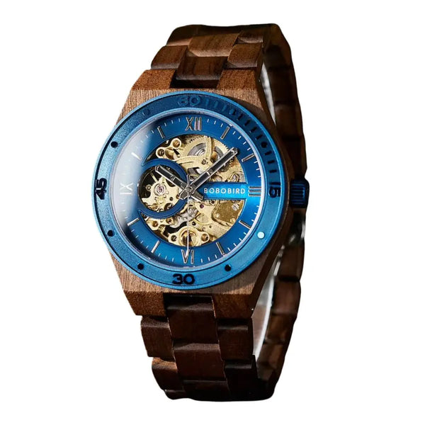 Montre en Bois Automatique - Terre Sauvage Charme Bois