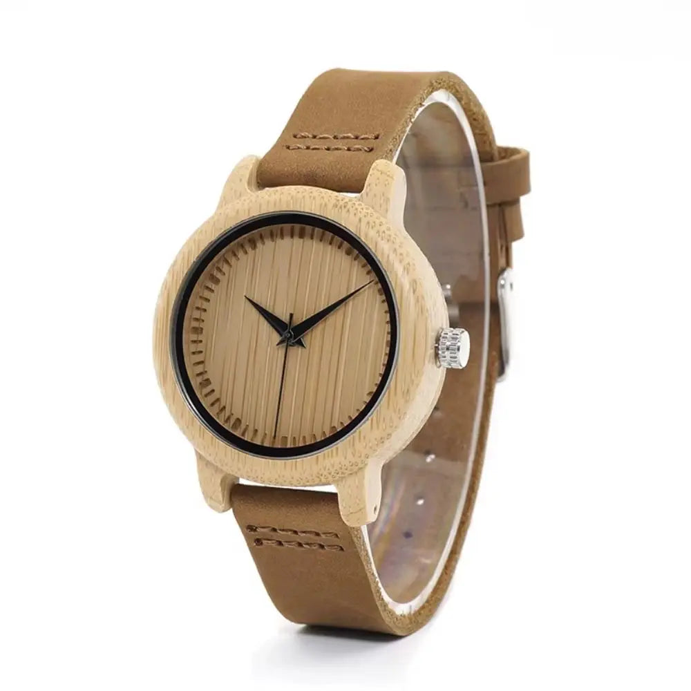 Duo de Montre pour Couple - Bambou Charme Bois