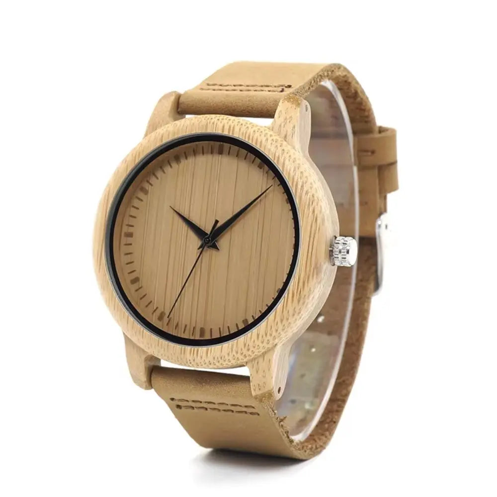 Duo de Montre pour Couple - Bambou Charme Bois