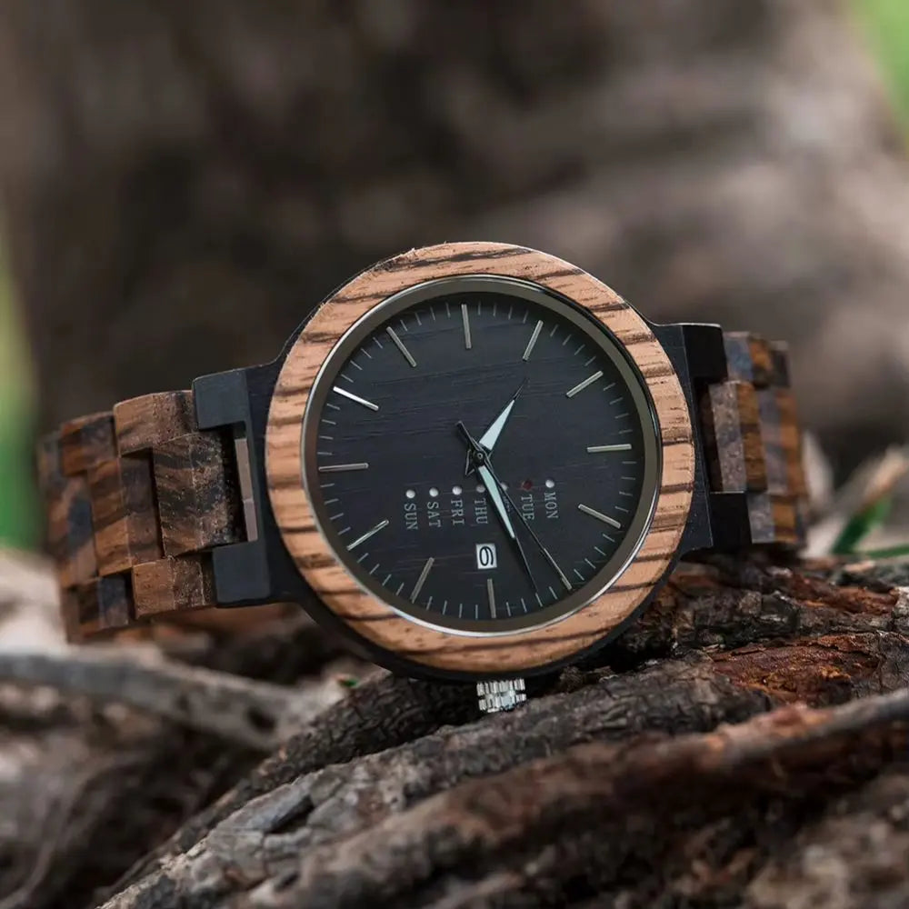 Montre en Bois - Taïga Charme-bois