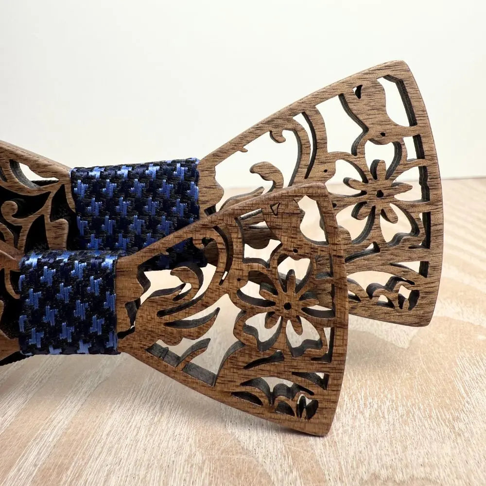 Noeud Papillon Bois Père et Fils - Héritage Charme Bois