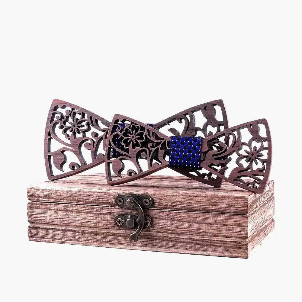 Noeud Papillon Bois Père et Fils - Héritage Charme Bois