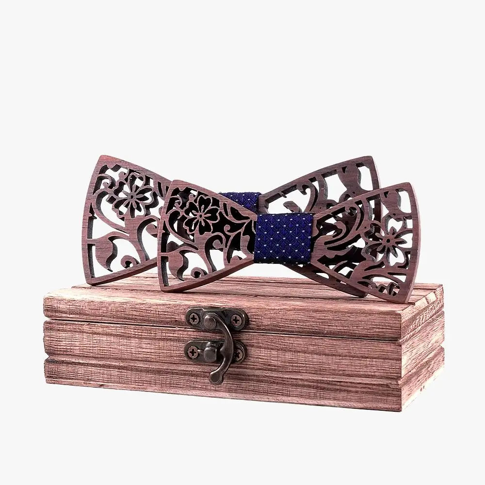 Noeud Papillon Bois Père et Fils - Héritage Charme Bois