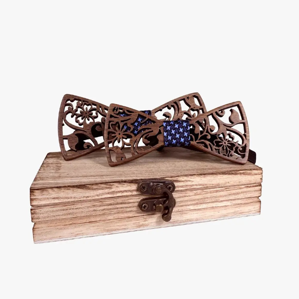 Noeud Papillon Bois Père et Fils - Héritage Charme Bois