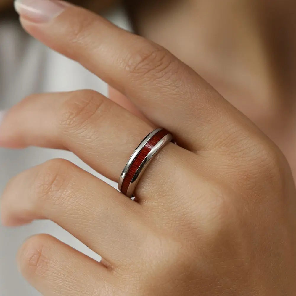 Bague en Bois Aurore Charme Bois