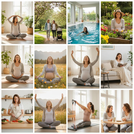 Découvrez 10 activités simples et efficaces pour rester active et heureuse tout au long de votre grossesse, favorisant bien-être et sérénité.