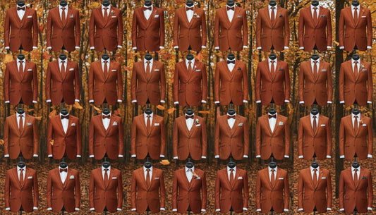 Découvrez 25 costumes de mariage orange rouille parfaits pour un style automnal élégant et chaleureux, idéal pour célébrer votre jour spécial avec originalité.
