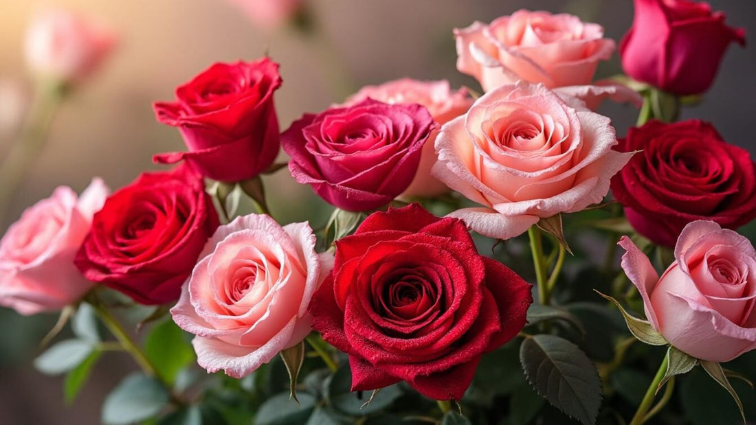 Découvrez la signification de 9 roses en amour : ce nombre de fleurs révèle un message romantique puissant et unique. Apprenez ce que symbolisent 9 roses dans une relation amoureuse.