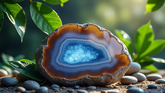 Découvrez l'agate, une pierre aux origines fascinantes, réputée pour ses vertus protectrices et ses propriétés énergétiques. Explorez sa signification, ses bienfaits et comment l'utiliser au quotidien pour votre équilibre.