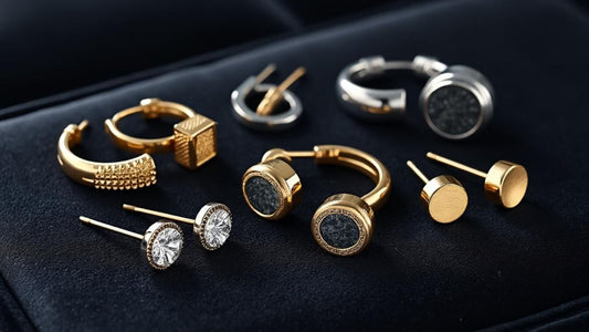 Découvrez nos anneaux d'oreille pour homme, alliant élégance et style. Parfaits pour affirmer votre personnalité avec raffinement. Large choix de designs modernes et intemporels.