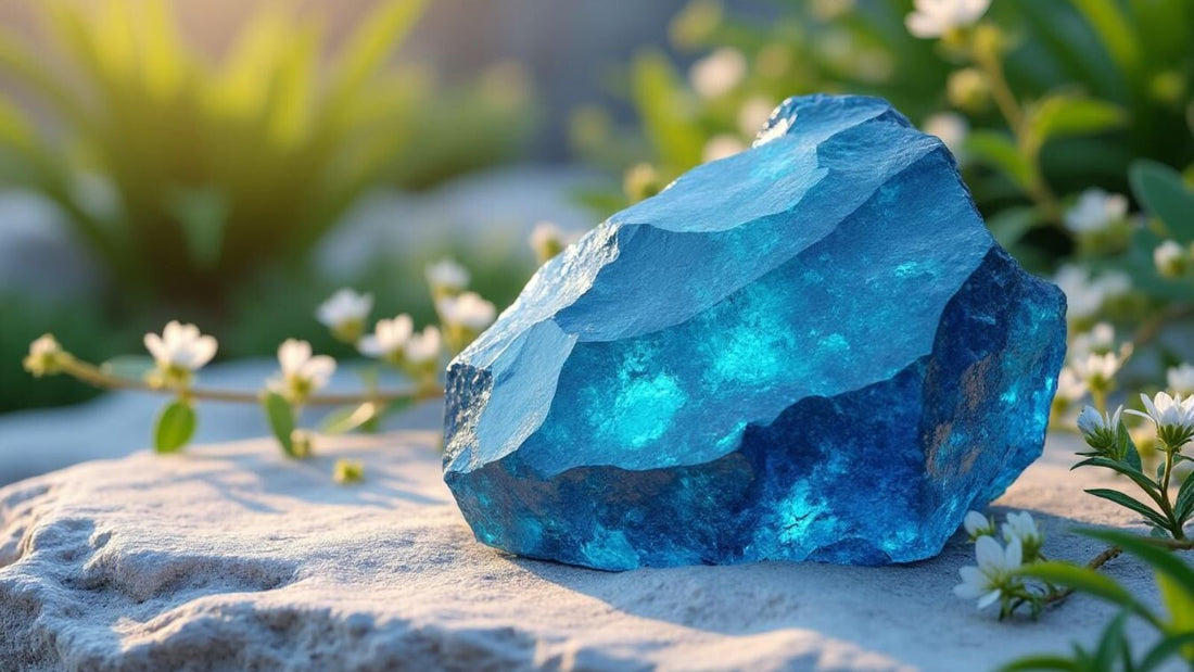 Découvrez les vertus et bienfaits de l’apatite bleue, une pierre aux propriétés énergétiques puissantes. Apprenez comment l’apatite bleue favorise l’équilibre émotionnel, stimule la créativité et apporte apaisement au quotidien.