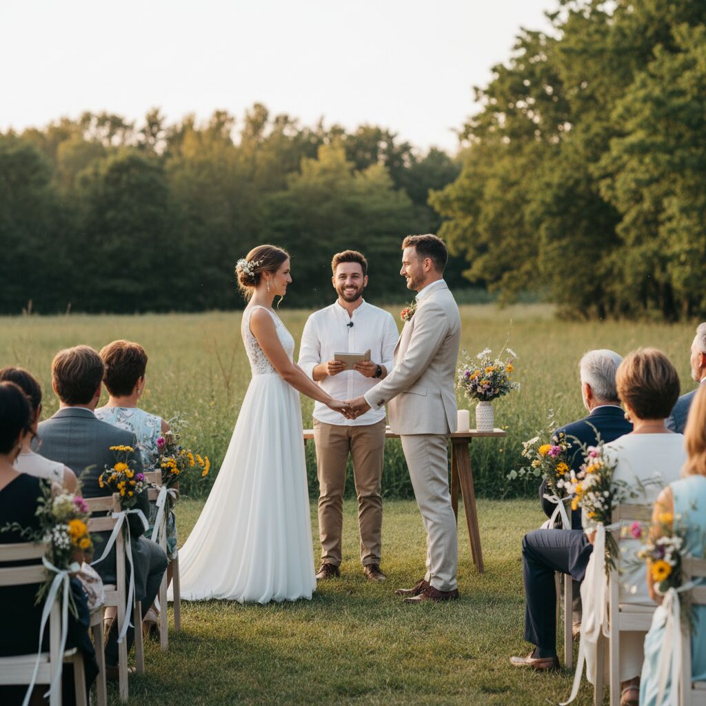 Découvrez notre guide complet pour organiser une cérémonie laïque unique et personnalisée, afin de rendre votre mariage inoubliable et à votre image.