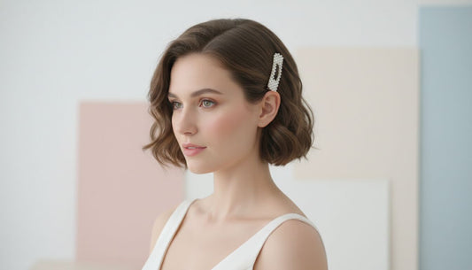 Découvrez les idées tendance 2024 pour une coiffure de mariée élégante et moderne adaptée aux cheveux courts. Inspirez-vous des styles les plus charmants pour le jour J.