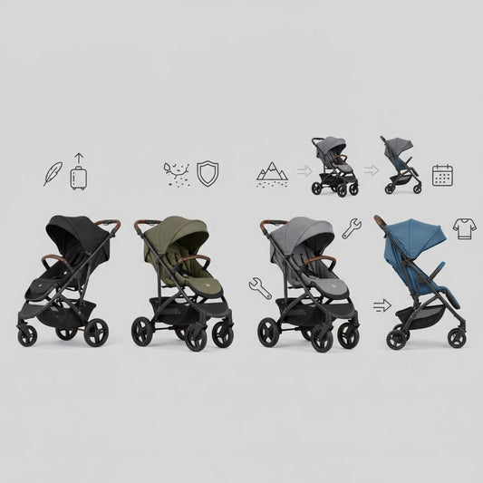 Découvrez notre comparatif complet des poussettes : avantages et inconvénients de chaque type pour choisir la meilleure option adaptée à vos besoins et à ceux de votre enfant.