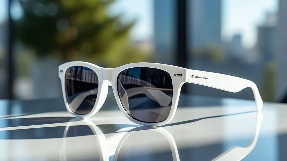 Découvrez notre collection de lunettes de soleil blanches pour hommes : un style tendance, une protection UV optimale et un accessoire parfait pour compléter toutes vos tenues estivales.