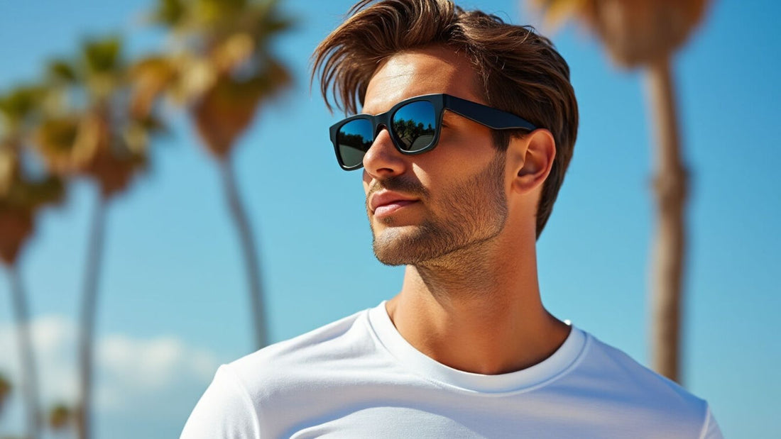 Découvrez notre sélection 2025 de lunettes de soleil noires pour homme : style, protection UV et élégance réunis pour sublimer votre look cet été.