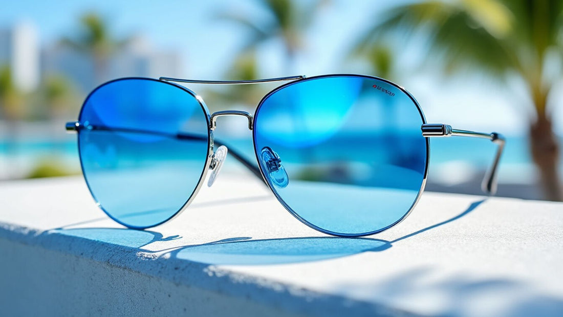 Craquez pour nos lunettes de soleil bleues unisexes au style tendance ! Livraison rapide et qualité garantie pour sublimer tous vos looks.