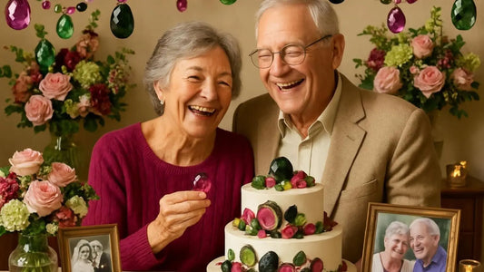 Célébrez vos 52 ans de mariage avec les noces de tourmaline, symbole de force et d'amour durable