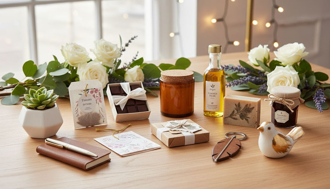 Cadeaux d'invités de mariage originaux, personnalisés et présentés avec soin