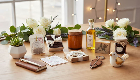Cadeaux d'invités de mariage originaux, personnalisés et présentés avec soin