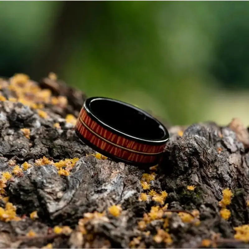 Bague en bois Charme-bois