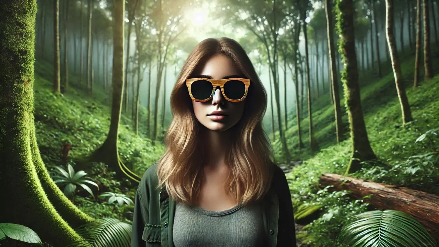 Lunettes de Soleil Bois Femme : Style et Raffinement Naturel