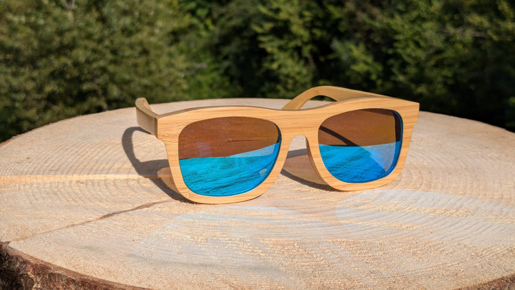 Collection lunette de soleil en bois homme