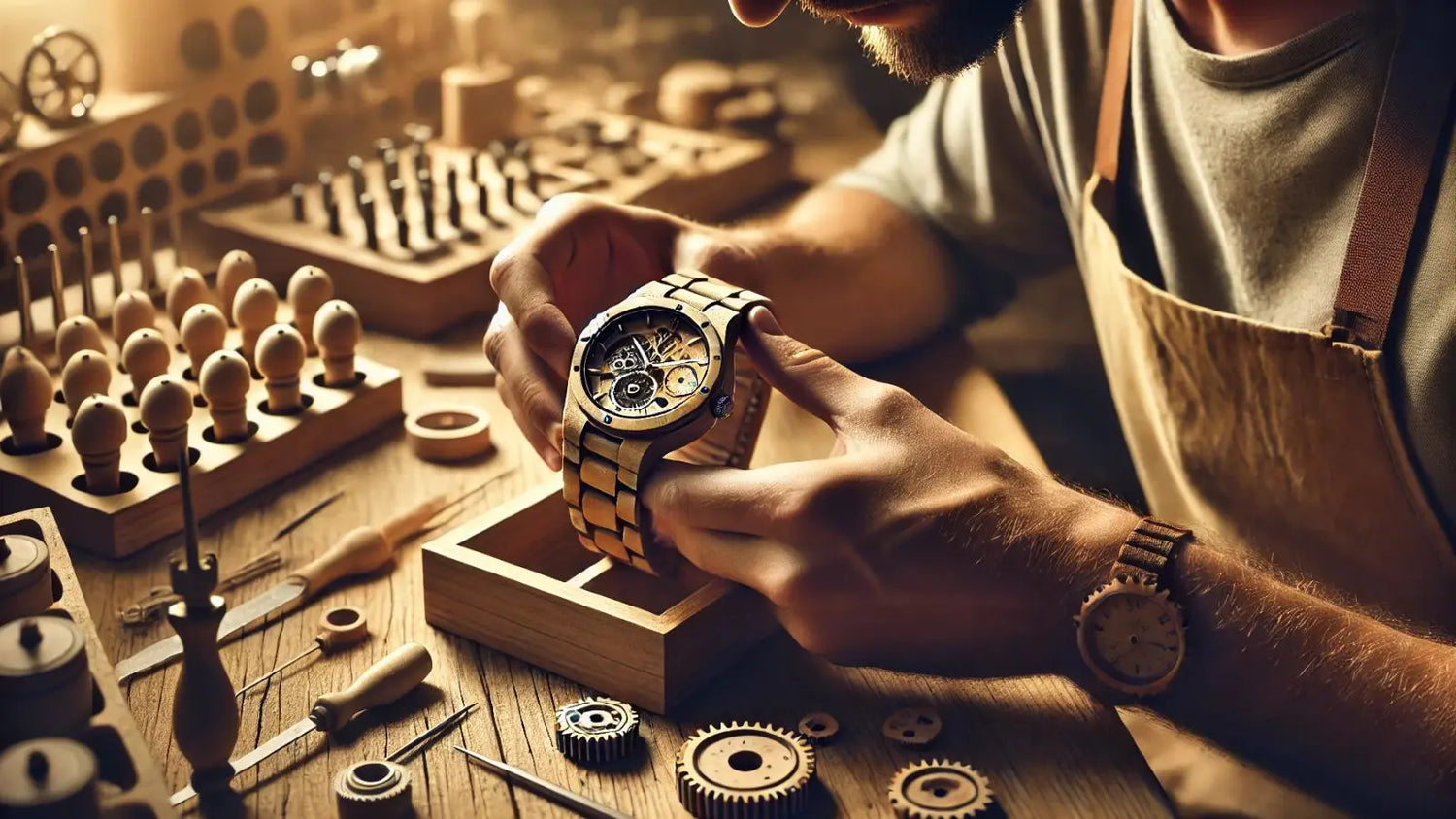 Montre en Bois Automatique : Élégance et Mécanique Naturelle - Charme Bois